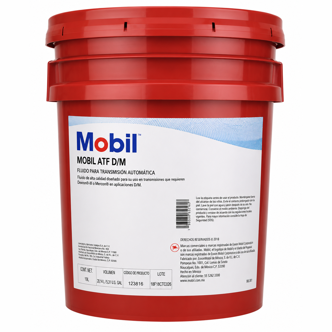 Aceite Mobil ATF Cubeta