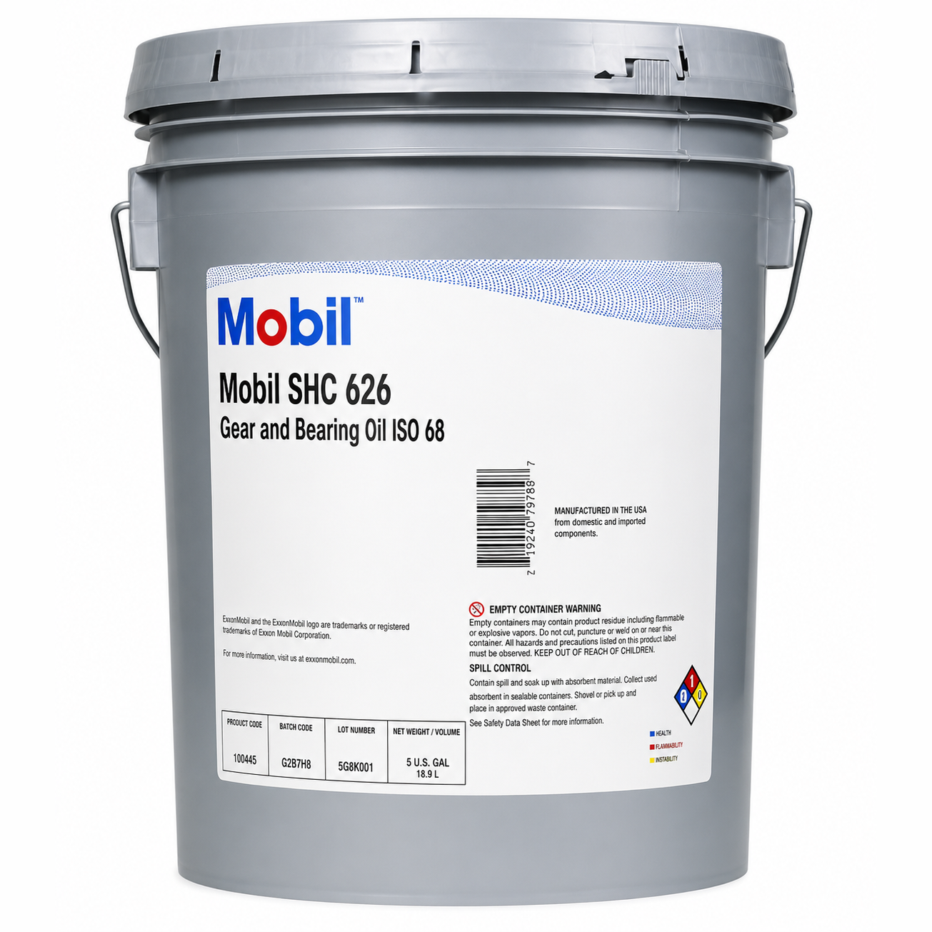 Aceite Mobil SHC 626 Cubeta RLC