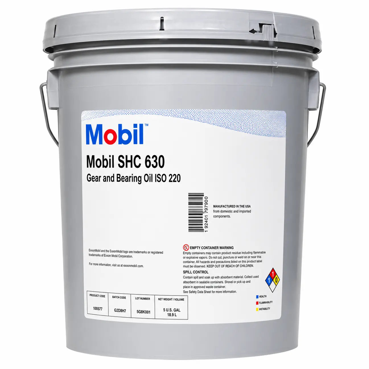 Aceite Mobil SHC 630 Cubeta RLC
