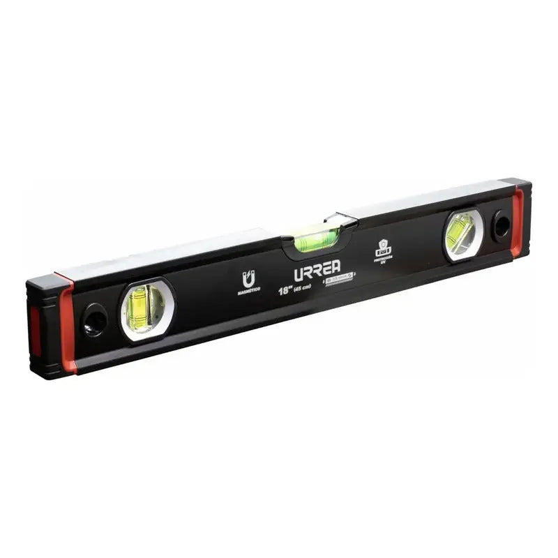 Nivel Anti-impacto Magnético 18 De Aluminio Urrea RLC INDUSTRIAL SUPPLY