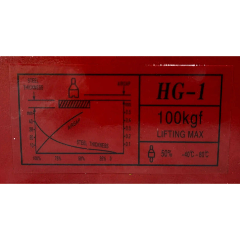 Imán Elevador Industrial Magnético Neodimio 100 Kg