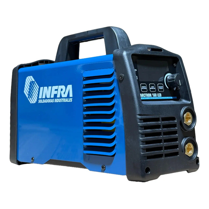 Soldadora Inversora Infra Arctron 160 Lcd Azul