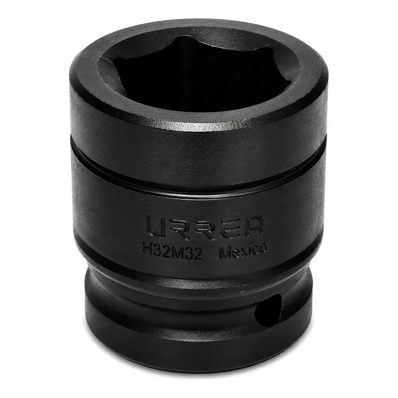 Dado De Impacto Cuadro De 3/4 , 6 Puntas, Métrico, 34 Mm Plateado URREA