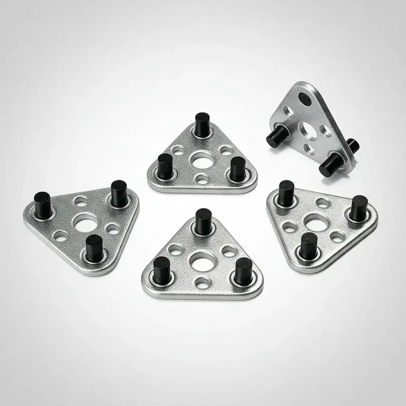 Repuestos Triple Para Encendedor De Cazuela 5pz Plateado Con Puntas Negras RLC INDUSTRIAL SUPPLY