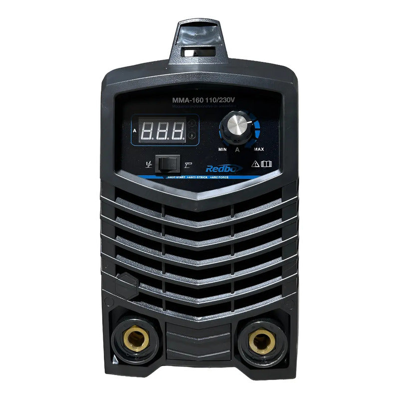 Soldadora Inversora Mma 160 110/220v Bi-voltaje Redbo Negro
