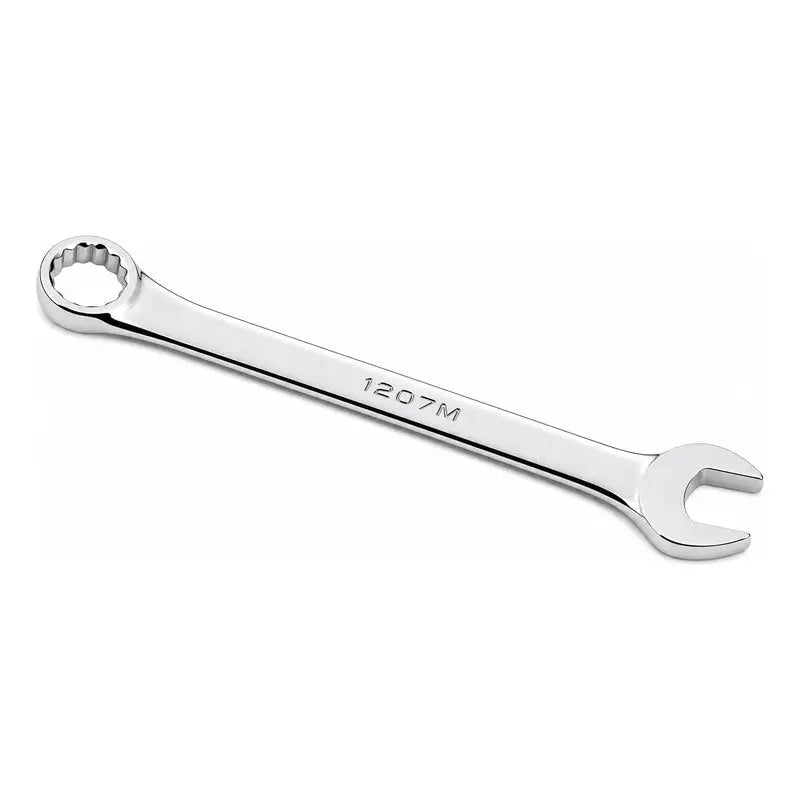 Llave Combinada Pulido Espejo Métrica, 12 Puntas, 7 Mm Plateado URREA