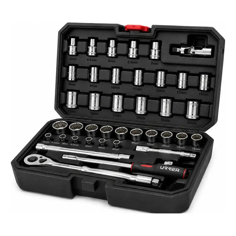 Juego De Dados Y Accesorios 3/8 Combinado, 33 Piezas Plateado RLC INDUSTRIAL SUPPLY