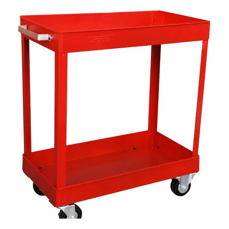Carro Utilitario Urrea Rojo Con 1 Entrepaño RLC INDUSTRIAL SUPPLY