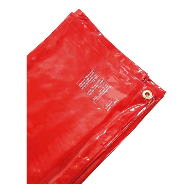 Cortina Ignifuga Naranja Antichispa Rollo De 1.82 X22.83 Mts Naranja