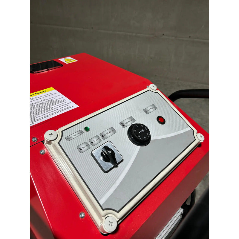 Hidrolavadora Electrica Para Agua Caliente 3,900 Psi Rojo