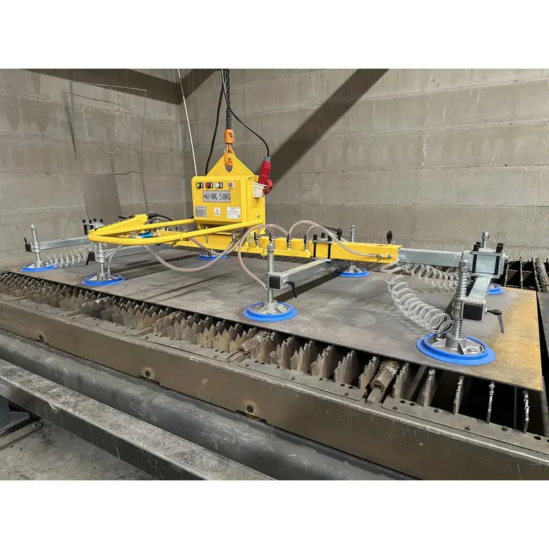 Maquina De Succion Para Levantar Hojas De Metal Cap. 500 Kgs Pro Weld Industrial