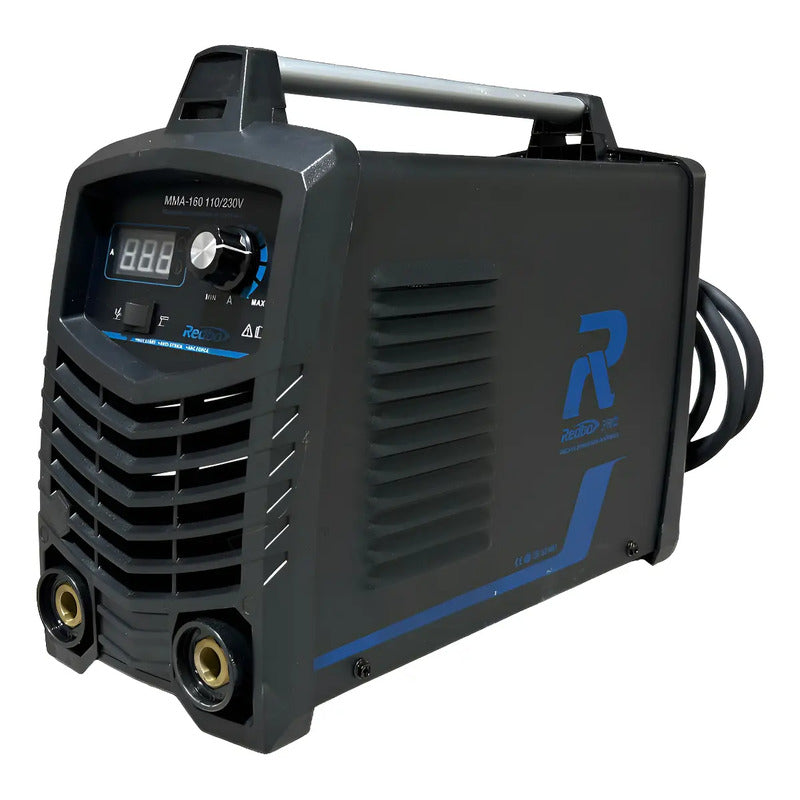 Soldadora Inversora Mma 160 110/220v Bi-voltaje Redbo Negro