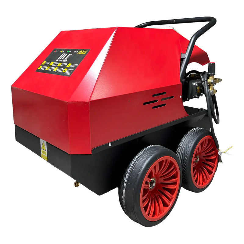 Hidrolavadora Electrica Para Agua Caliente 3,900 Psi Rojo