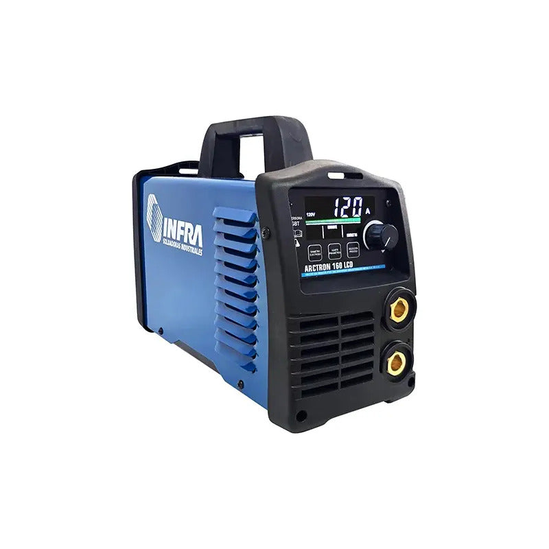 Soldadora Inversora Infra Arctron 160 Lcd Azul