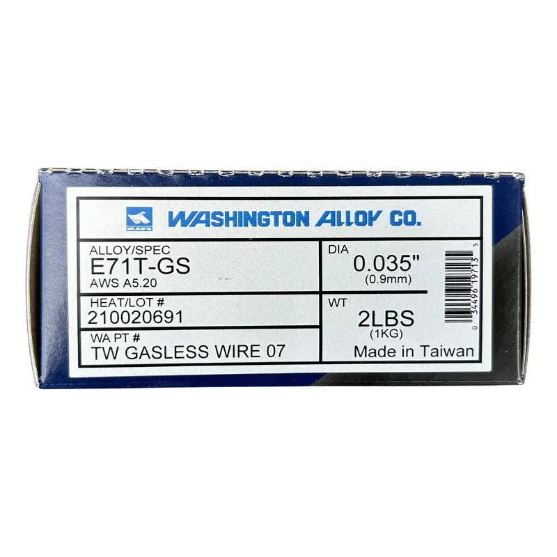Micro Alambre Flux Cored .035 (2 Lbs) Washington Alloy