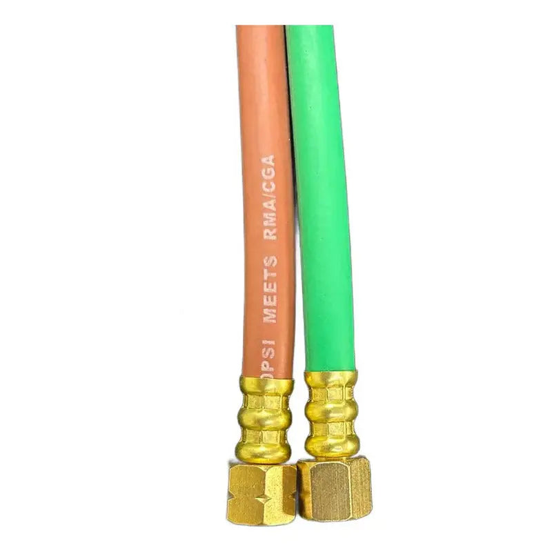 Manguera Cuata Oxiacetileno Rollo 20 Pies Grado Premium Verde RLC