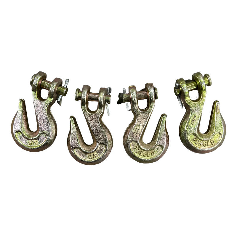 Kit De 4 Ganchos De Agarre Para Cadena 5/16 Grado 70