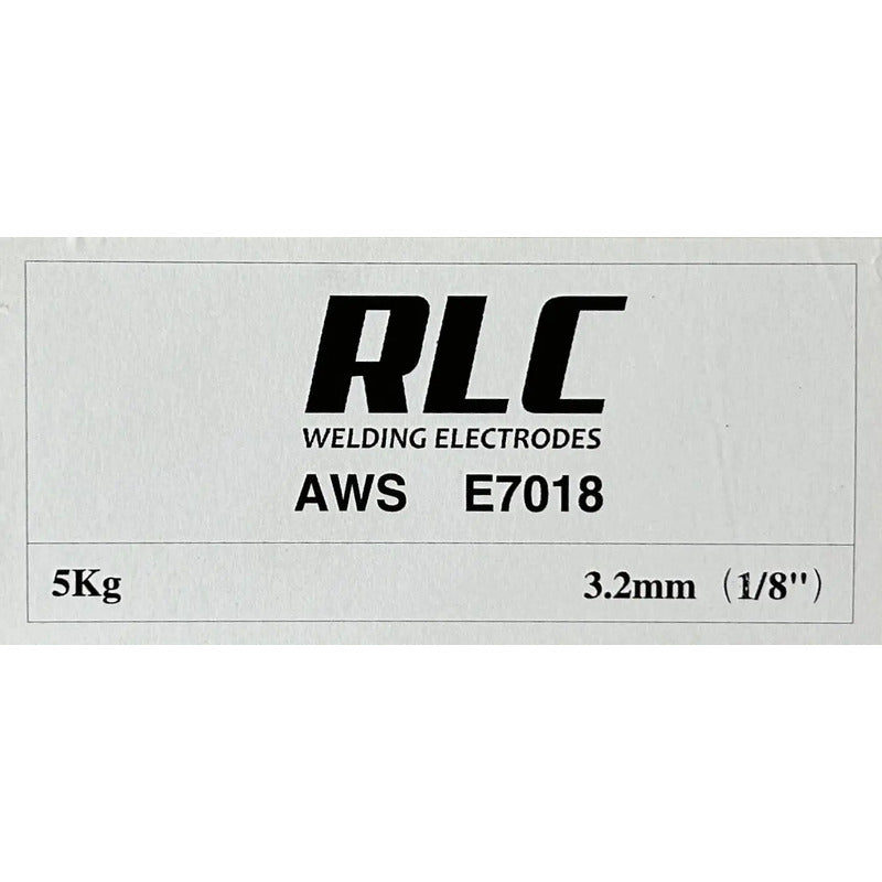 Rlc - Electrodo 7018 De 1/8 Caja Con 5 Kg Gris