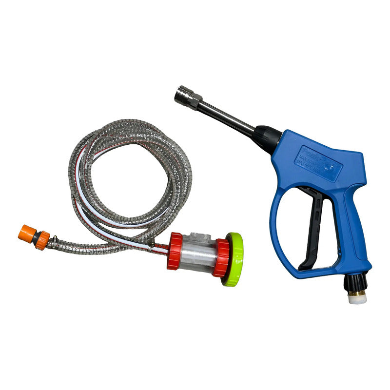 Hidrolavadora Electrica 2,465 Psi Con Carete Para Mang. 220v Gris