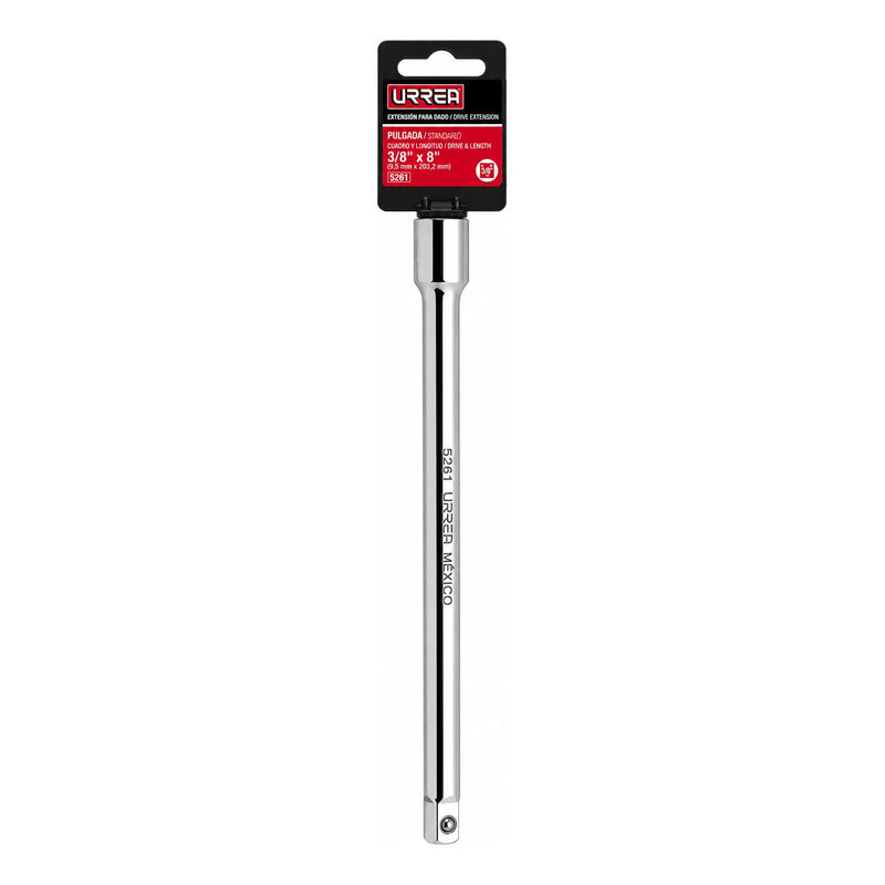 Extensión Para Dado Cuadro De3/8 , 8 Plateado