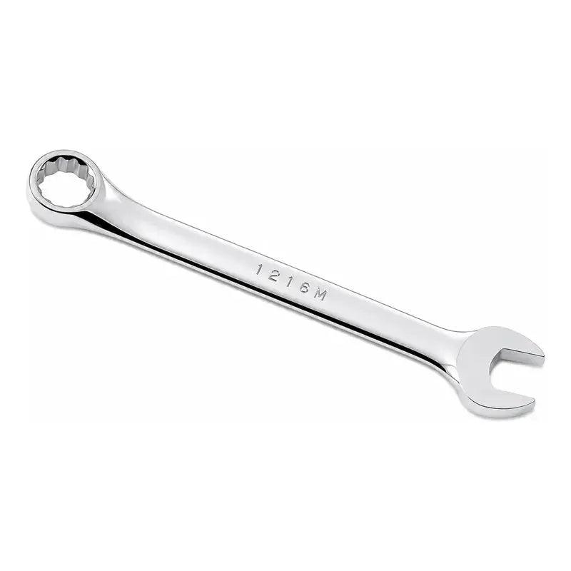 Llave Combinada Pulido Espejo Métrica, 12 Puntas, 16 Mm Plateado URREA