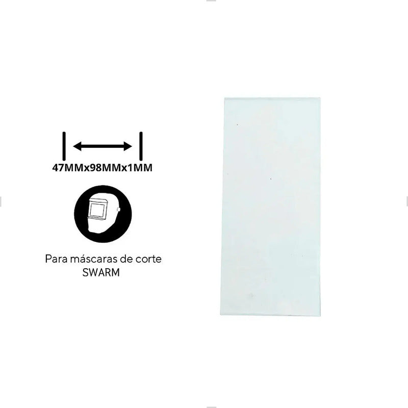 Máscara Automática De Soldadura Oscura A20 9-13+ Esab Lens Negro Liso