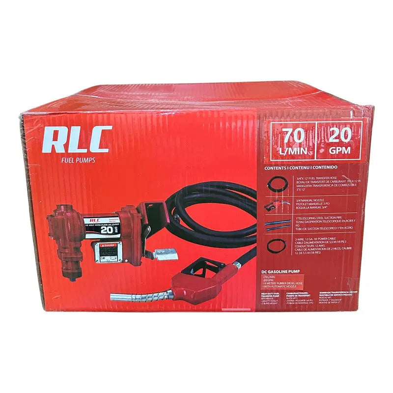 Bomba De Transferencia De Combustible Gasolina Y Diesel 12v RLC INDUSTRIAL SUPPLY
