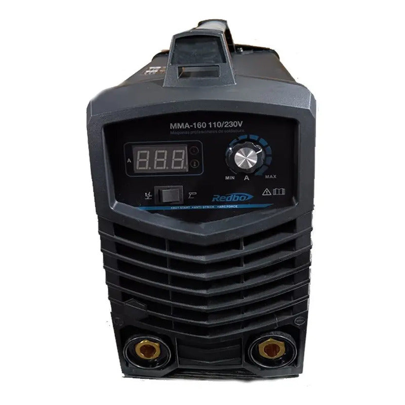 Máquina De Soldadura Con Inversor Redbo 160 Amp 110/220 Mma-160, Frecuencia Negra, 50 Hz Negro