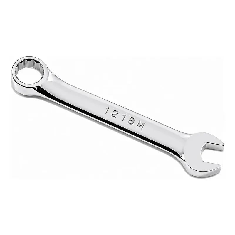 Llave Combinada Pulido Espejo Métrica, 12 Puntas, 18 Mm Plateado RLC INDUSTRIAL SUPPLY