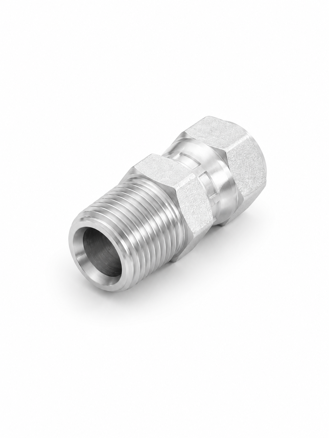 Adaptador NPT Macho 3/4" x JIC 37° Hembra 3/4" Hidraulico