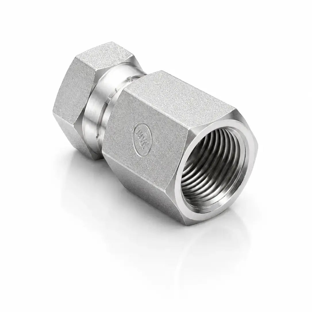 Adaptador Recto NPSM Hembra 1/4" x NPSM 1/4" Hidraulico RLC