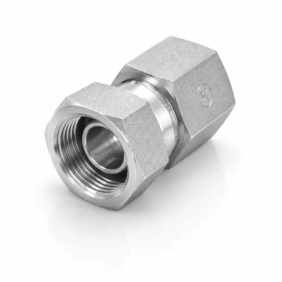 Adaptador Recto NPSM Hembra 1/8" x NPSM 1/8" Hidraulico RLC