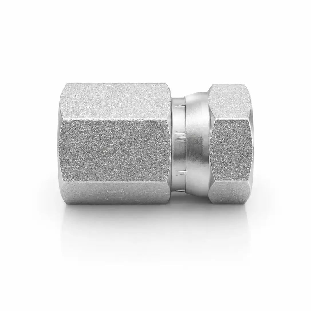 Adaptador Recto NPSM Hembra 1/4" x NPSM 1/4" Hidraulico RLC