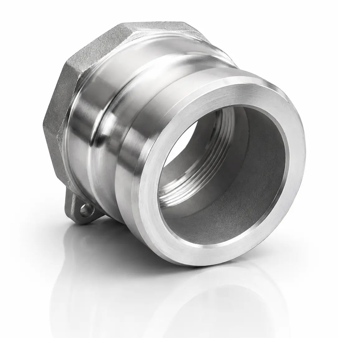 Conector Camlock Tipo A G400-A-AL macho 4" x rosca hembra NPT de 4" RLC