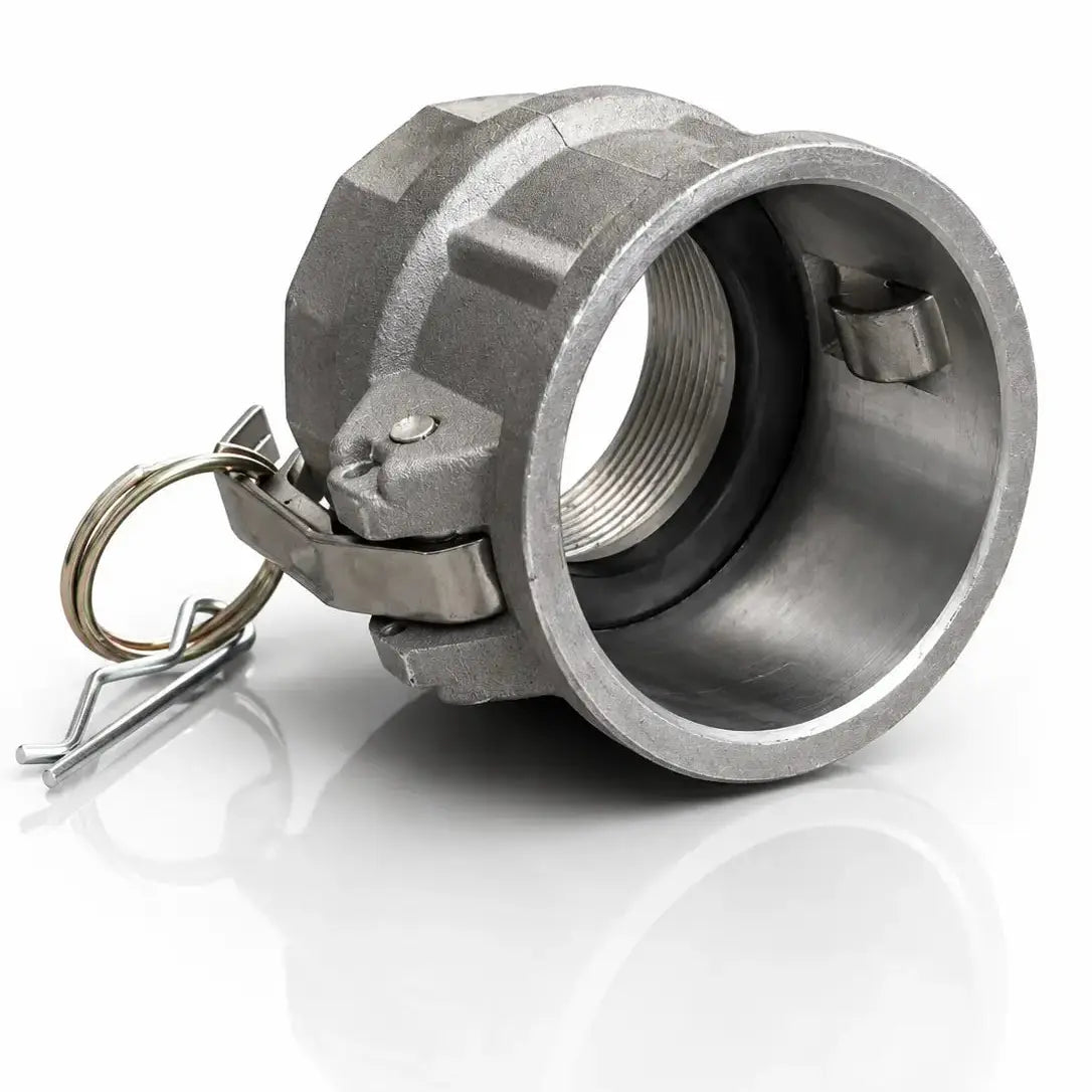 Conector Camlock Tipo D G400-D-AL hembra 4" x rosca hembra NPT de 4" RLC