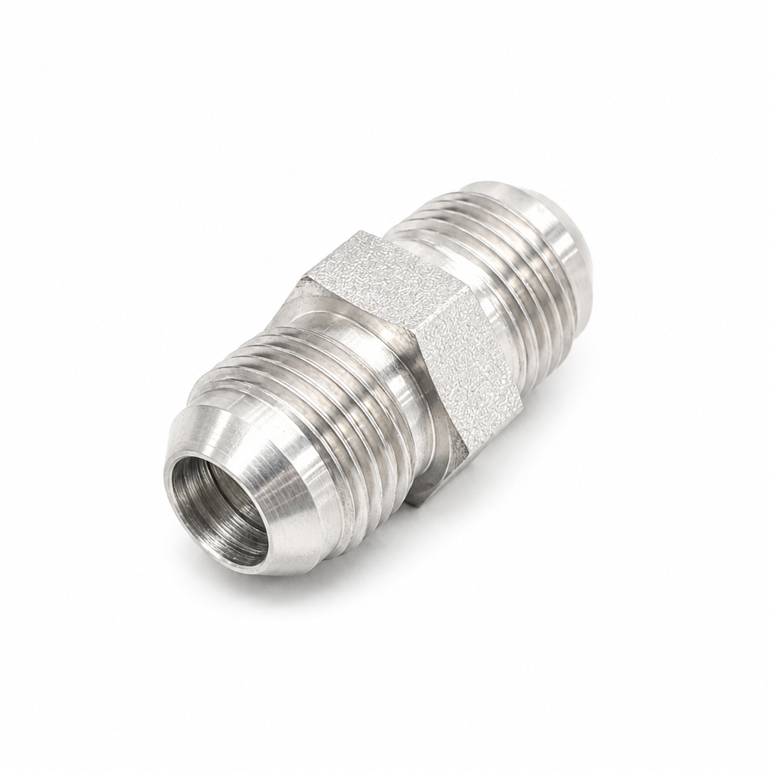 Adaptador Recto JIC 37° Macho 1-1/2" x 1-1/2" Hidráulico