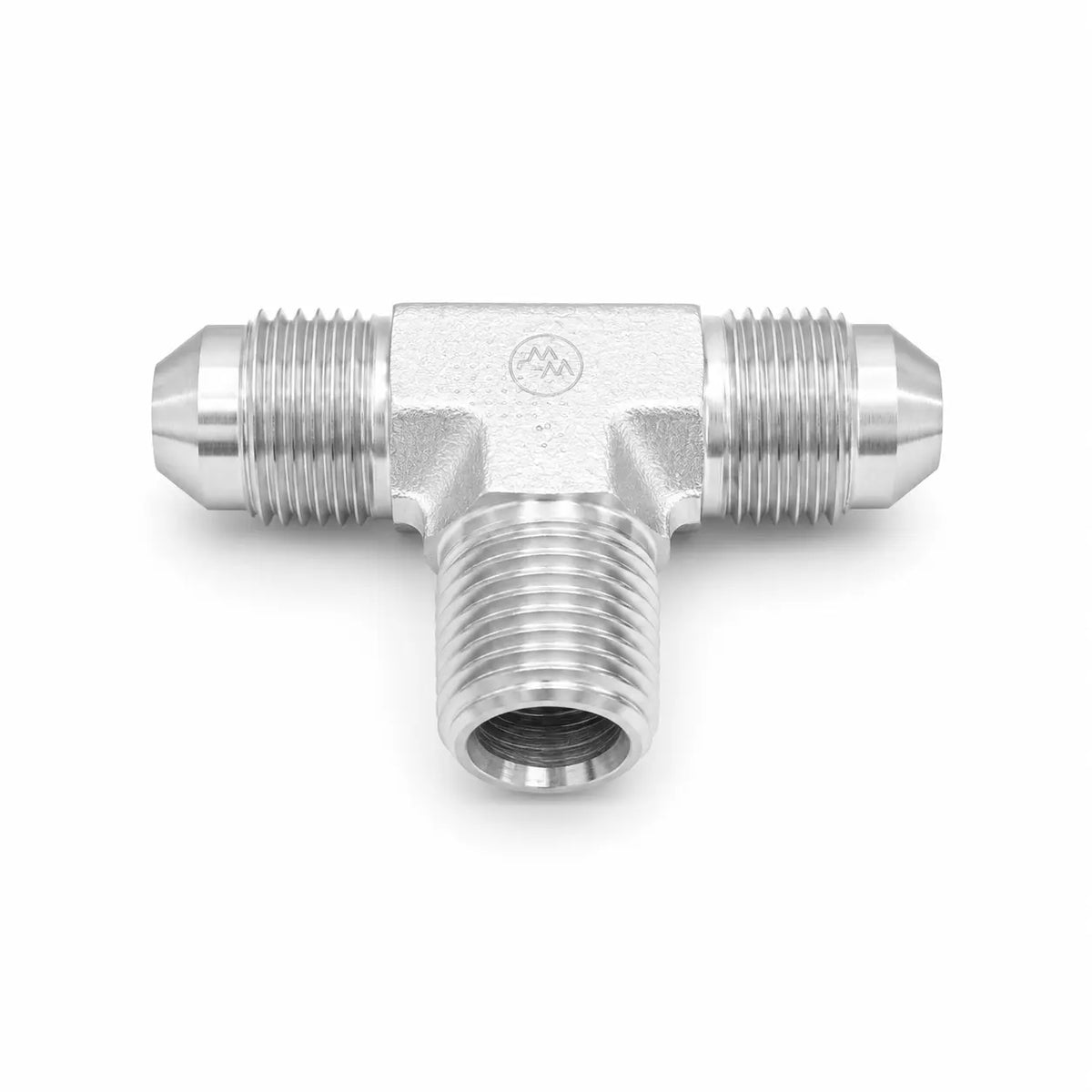 Tee JIC 37° 1/4" Macho x NPT Macho x Macho - Hidráulico RLC