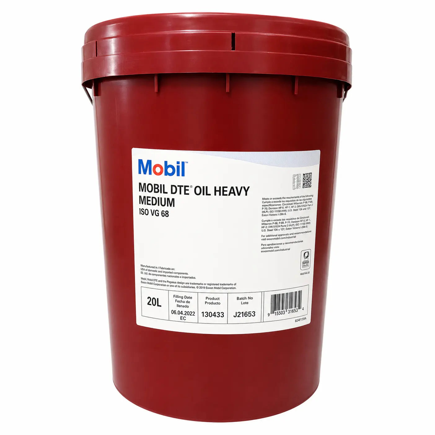 Aceite Mobil DTE OIL Heavy medium ISO RLC
