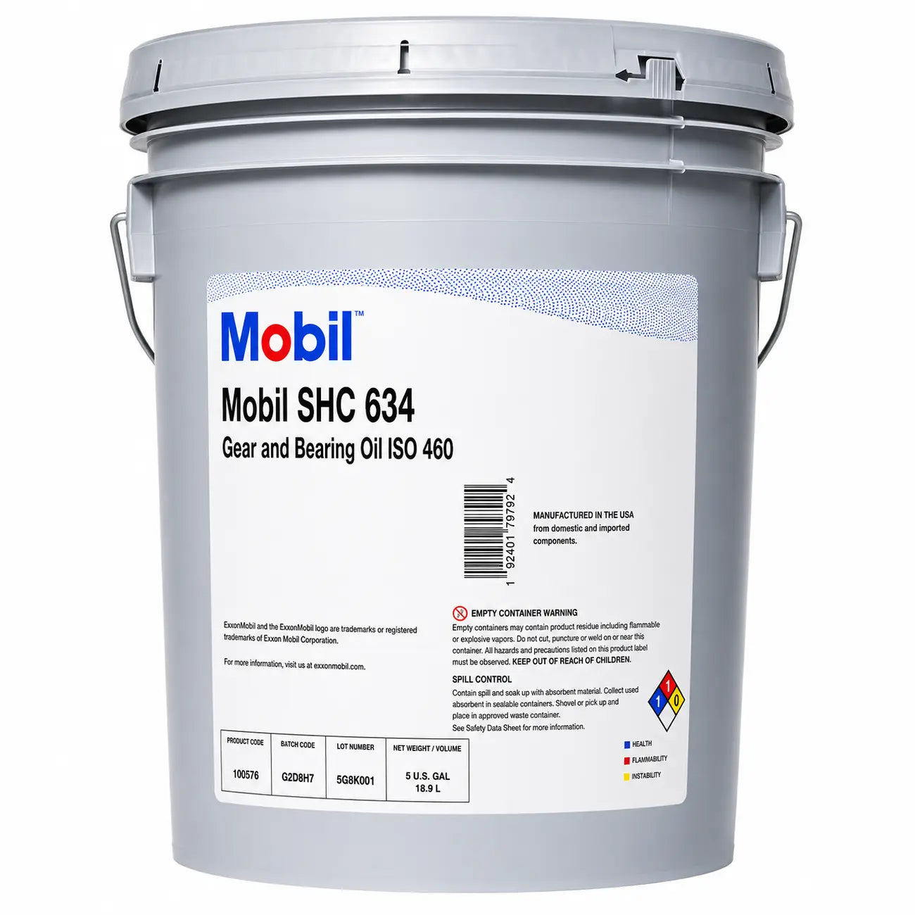 Aceite Mobil SHC 634 cubeta RLC