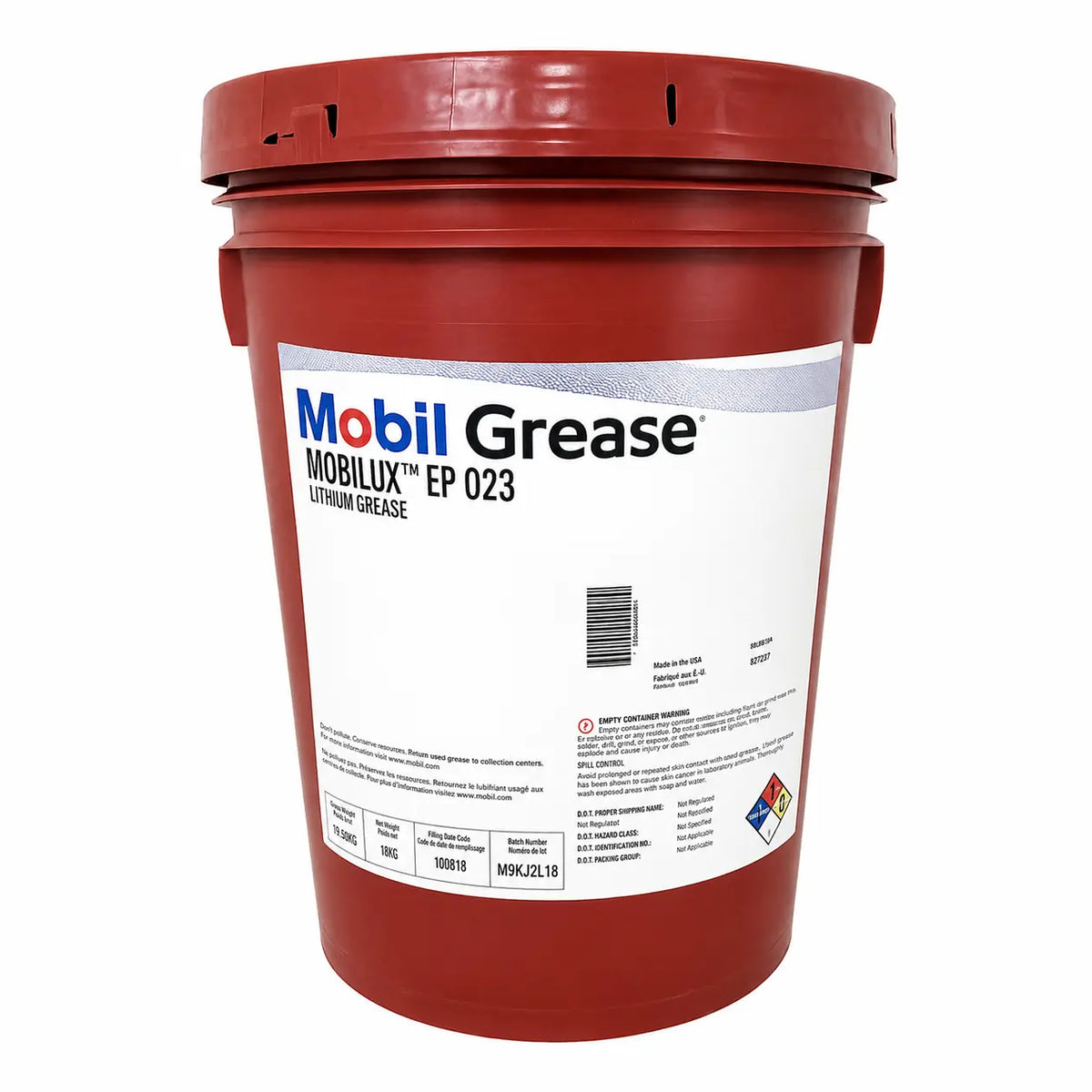 Grasa Mobil Mobilux EP 023 CUB 16KG RLC