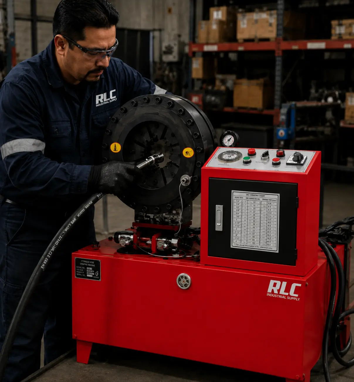 Crimpadoras para Mangueras - RLC INDUSTRIAL SUPPLY