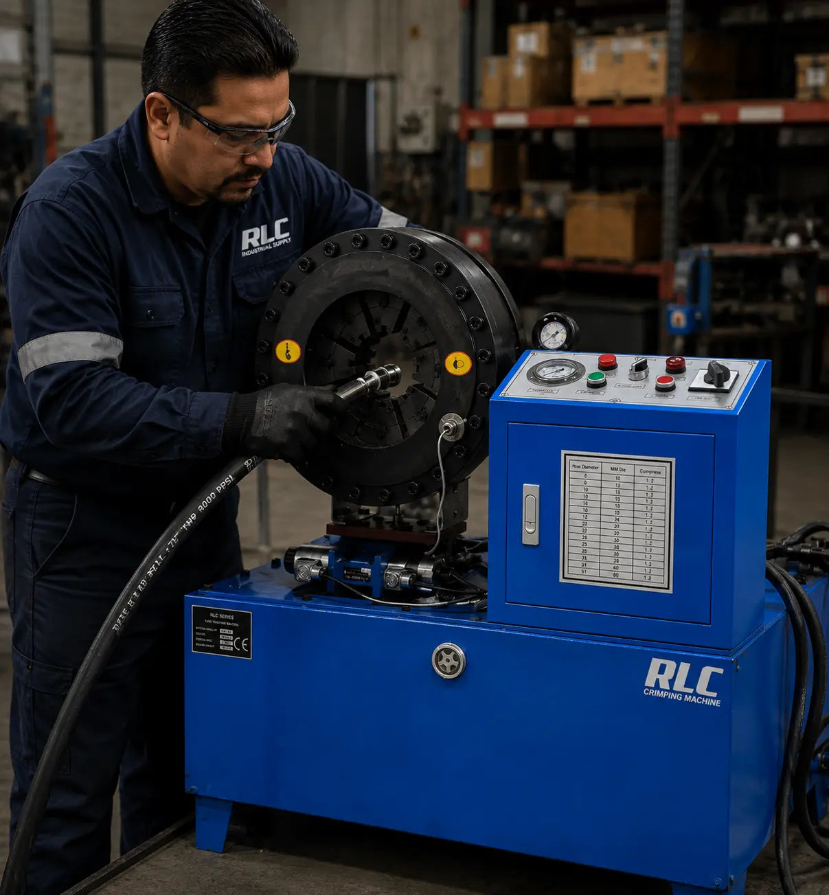 Crimpadoras para Mangueras - RLC INDUSTRIAL SUPPLY