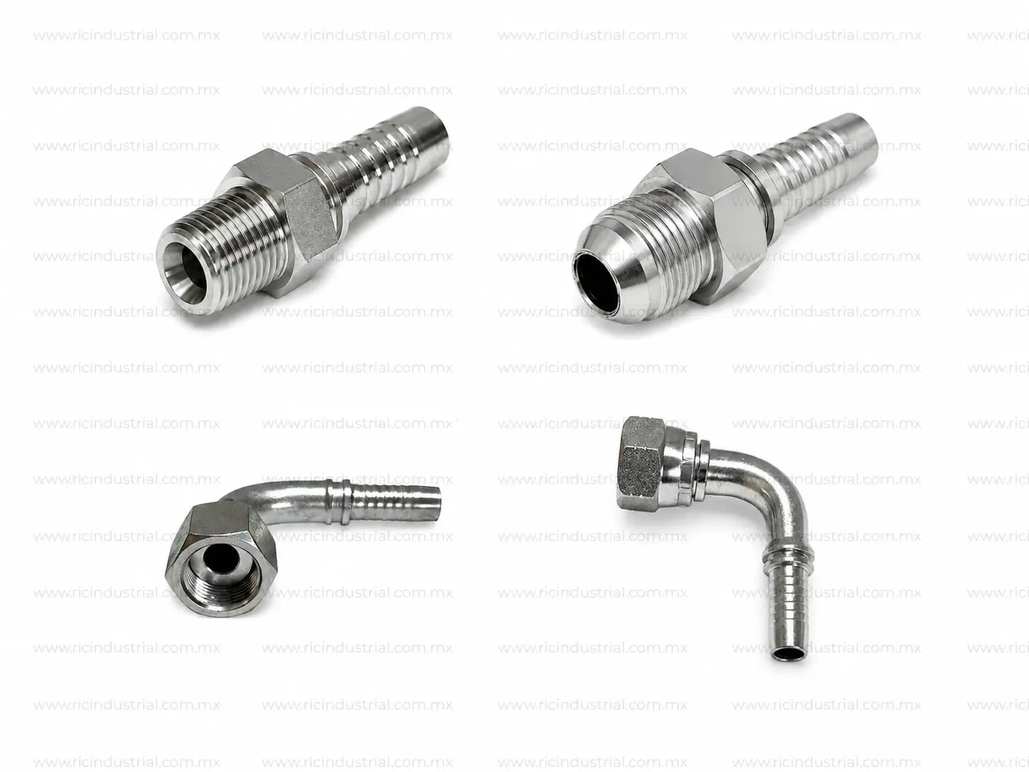 Conectores-SIN-Ferulas-JIC-NPT-y-ORFS RLC INDUSTRIAL SUPPLY