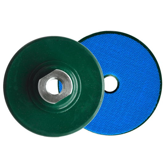 Respaldo para montar pads de diamante para pulido de superficies de piedra ÿde 100 x 15.9-11 mm Pro Weld Industrial