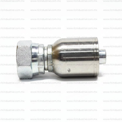 Conector NPSM 1/2" Hembra 1/2"-14 x 1/2" - Recto 1 Pieza SAE 100R1/R2