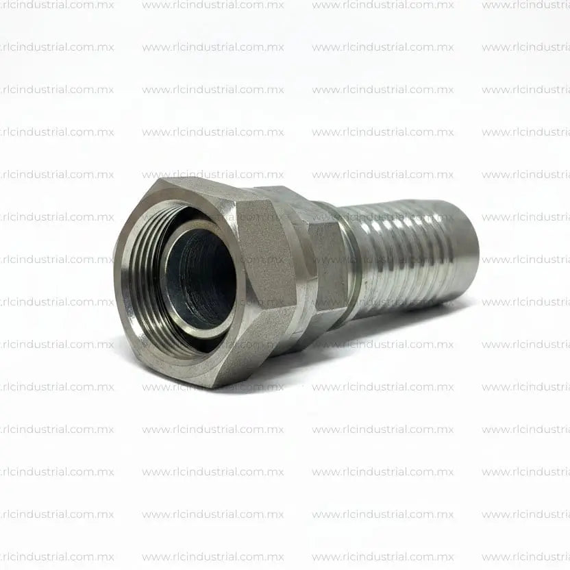 Conector NPSM Hembra Cono 60° 1-1/2" x 1-1/2" Recto – Tipo 2 Piezas Sin Férula SAE 100R1/R2 RLC