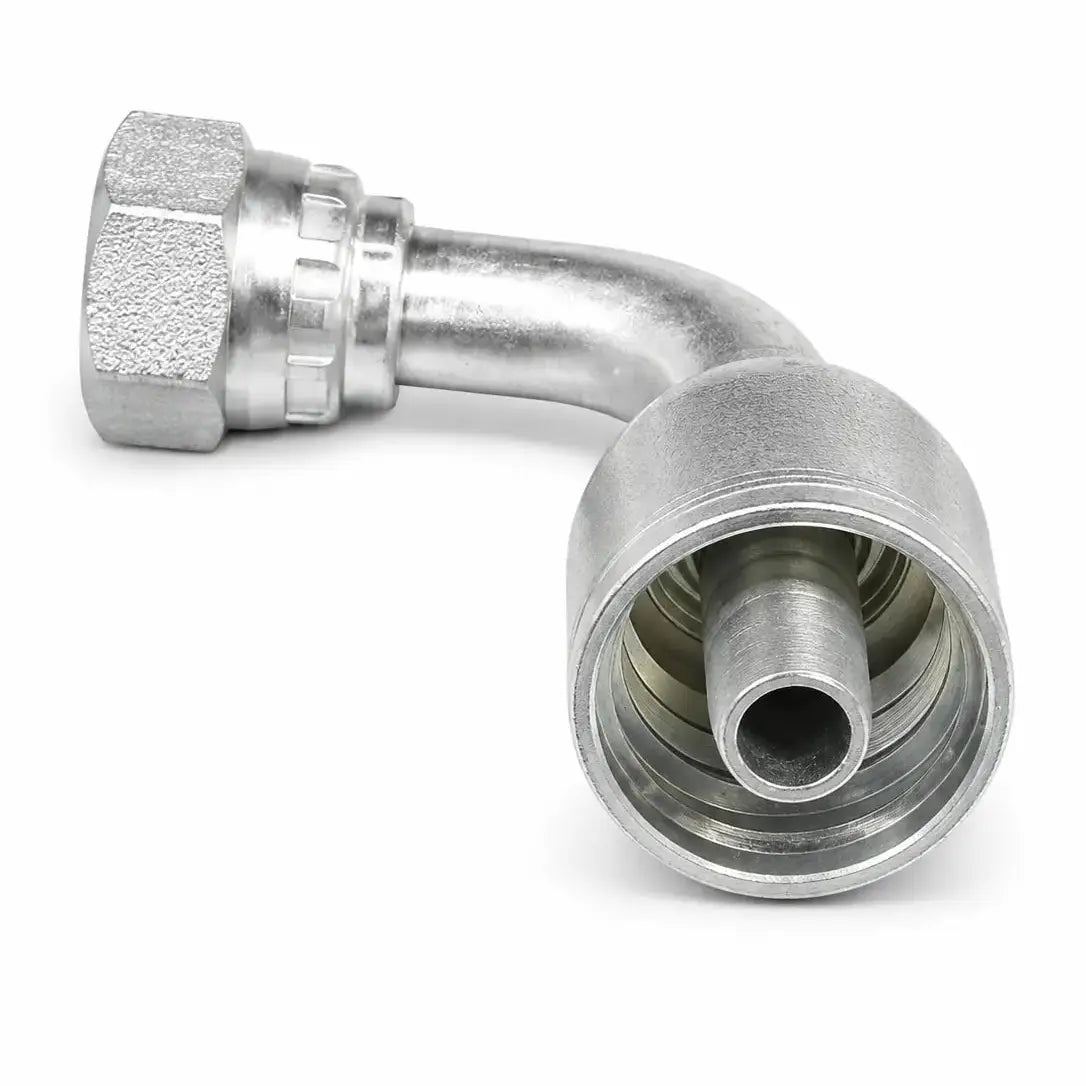 Conector NPSM Hembra 1/4"x 14" - Codo 90° 1 Pieza SAE 100R1/R2 RLC INDUSTRIAL SUPPLY