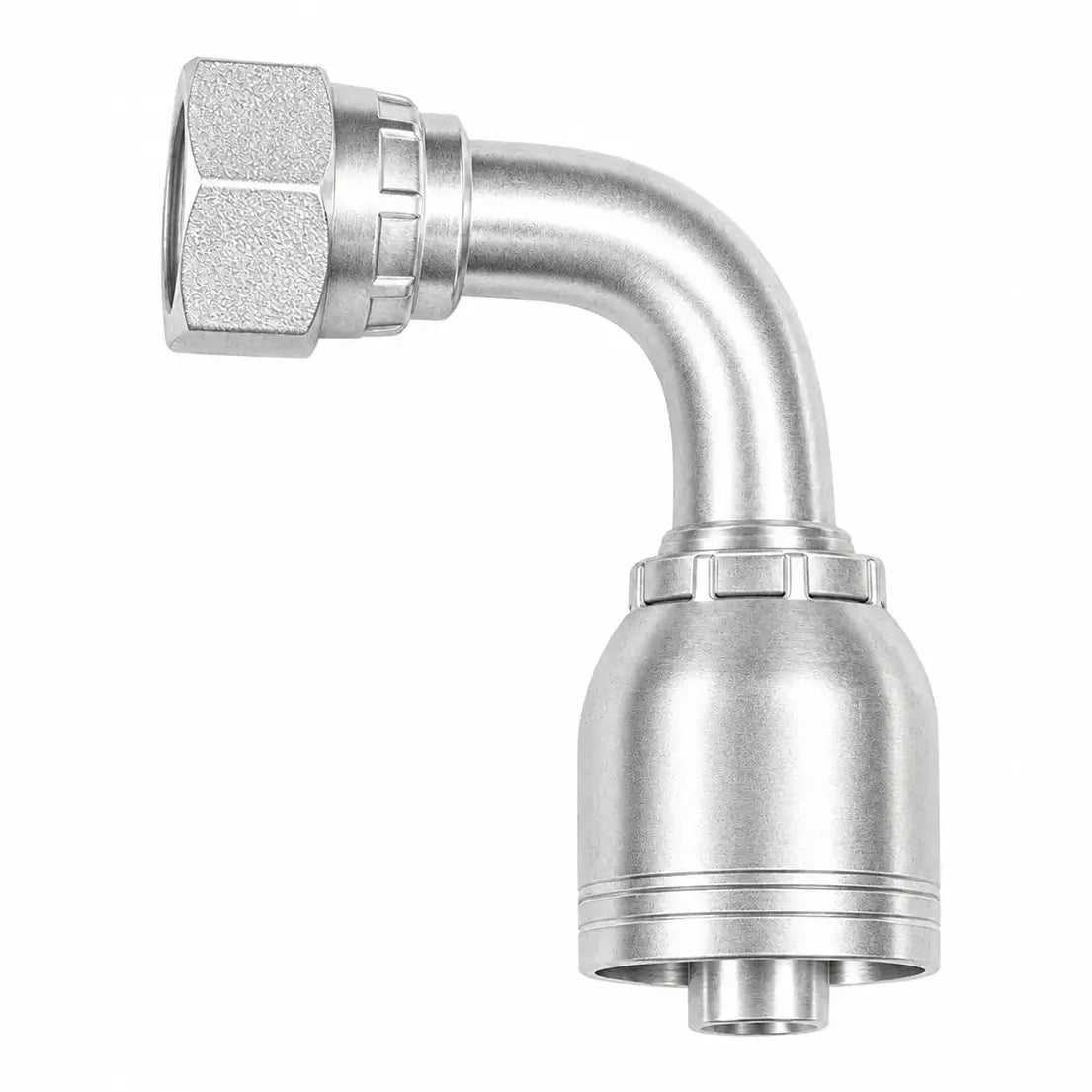 Conector NPSM Hembra 1/4"x 14" - Codo 90° 1 Pieza SAE 100R1/R2 RLC INDUSTRIAL SUPPLY