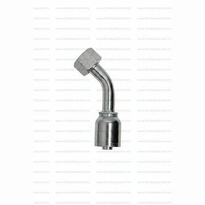 Conector ORFS 1-1/2" Hembra 2"-12 - x 1-1/2" - Codo 45° 1 Pieza SAE 100R1/R2
