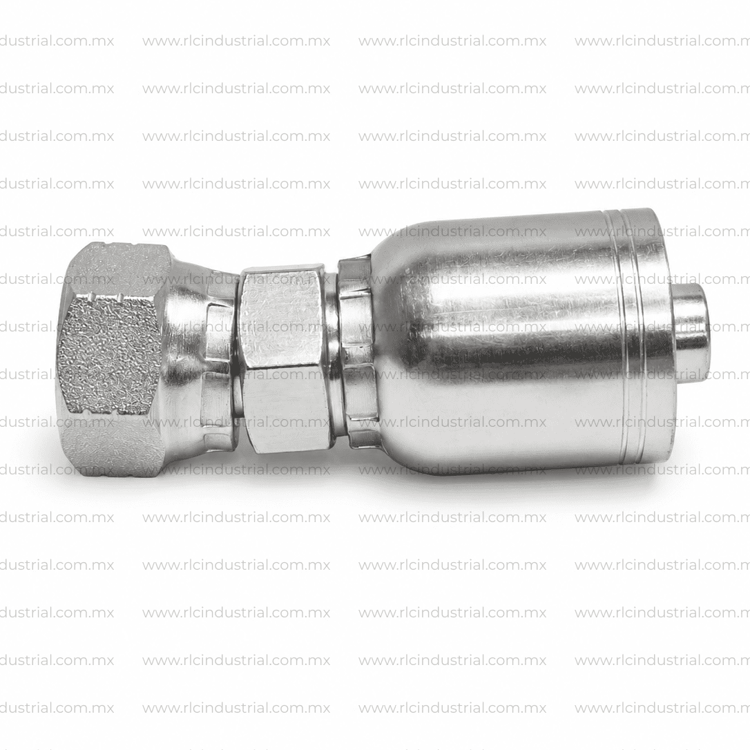 Conector JIC 37° 2" Hembra 2-1/2"-12 x 2" - Recto 1 Pieza SAE 100R1/R2